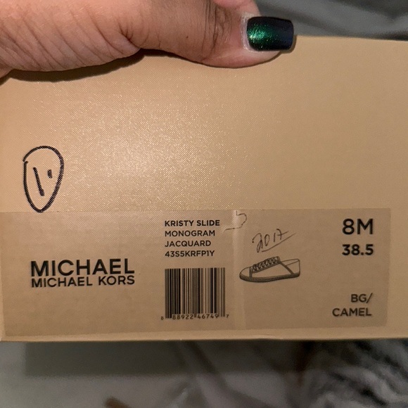 Michael Kors Kristy Slide NWOT - Picture 5 of 7